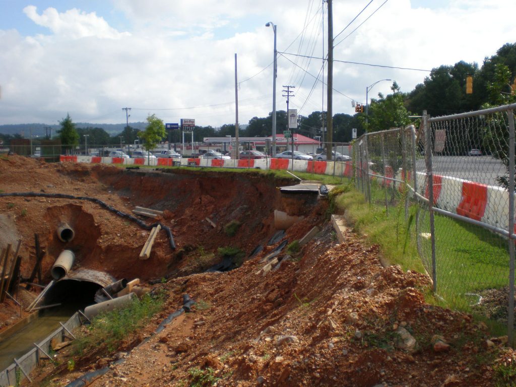 Storm Sewer Collapse Fairfield, AL