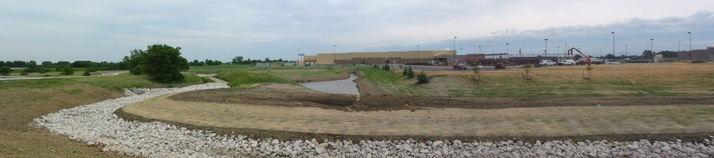 Galesburg IL Menard’s Lumber commercial master plan